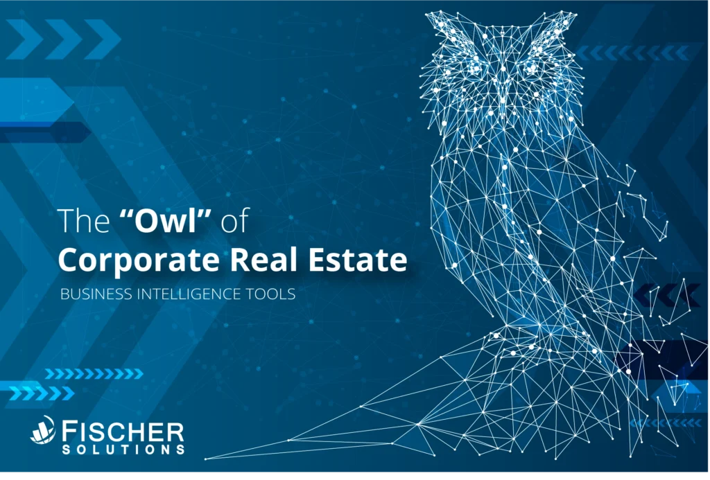 The Owl of Corporate Real Estate - Business Intelligence Tools making up the silhouette of an owl